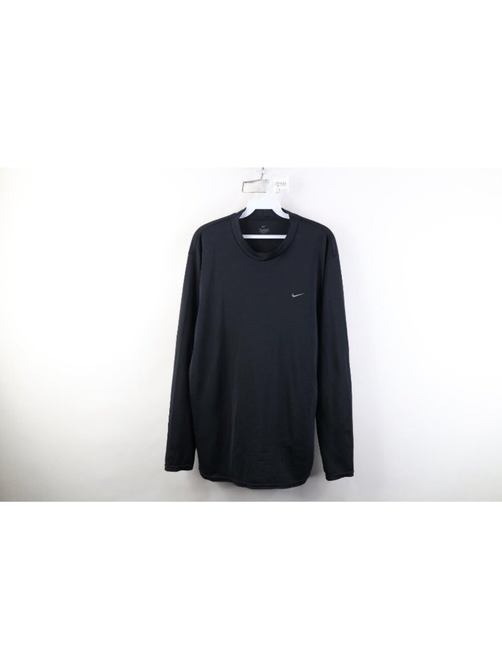 Vtg Nike Mens XL Distressed Travis Scott Mini Swoosh Knit Long Sleeve T-Shirt